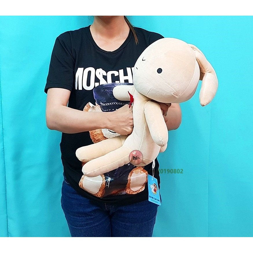 【蠟筆小新】全新正版授權 蠟筆小新 妮妮出氣兔娃娃  約55公分 妮妮在揍的兔子 妮妮兔 兔子娃娃 出氣兔