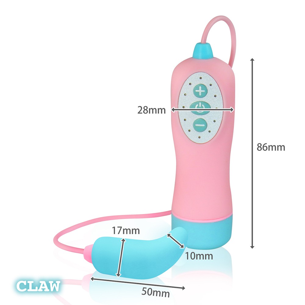 SSI JAPAN 唇語G點彎鉤電動跳蛋女性自慰按摩器 CLAW 女用按摩器 カラーローター バイブバーエディション