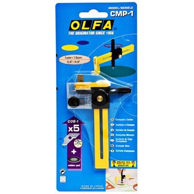 OLFA 豪華型圓規刀 CMP-1/DX 產品外觀與配件
