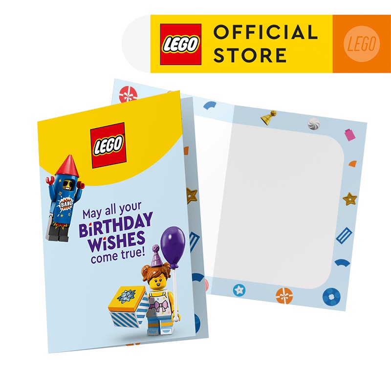 (Not For Sale) LEGO® Birthday Card GWP