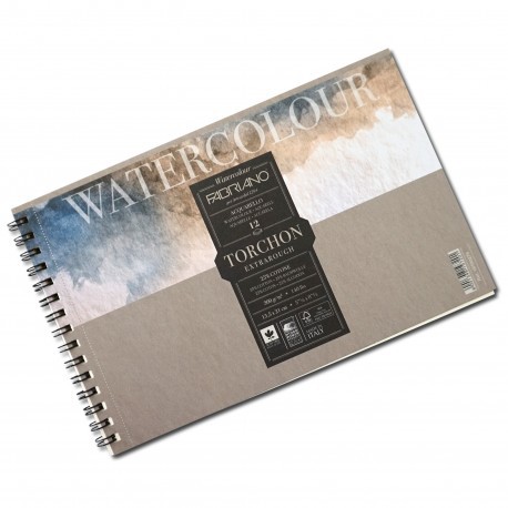 義大利 Fabriano Studio Torchon 水彩本展示圖