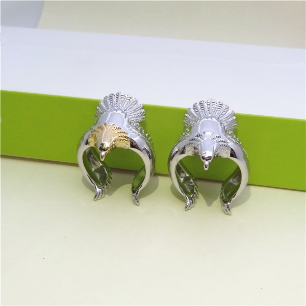 Unique Flying Eagle Knight Ring Punk Men's Animal Retro Open adjustable Ring_voghion.com