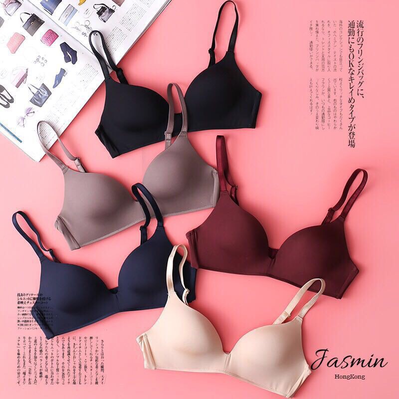 SG InStock) Half Cup Anti-Slip Bra Series (Wireless. Seamless