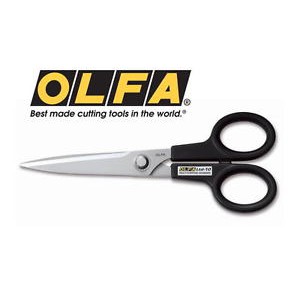 日本 OLFA Ltd-10 極致系列專業剪刀 頂級黑色外觀