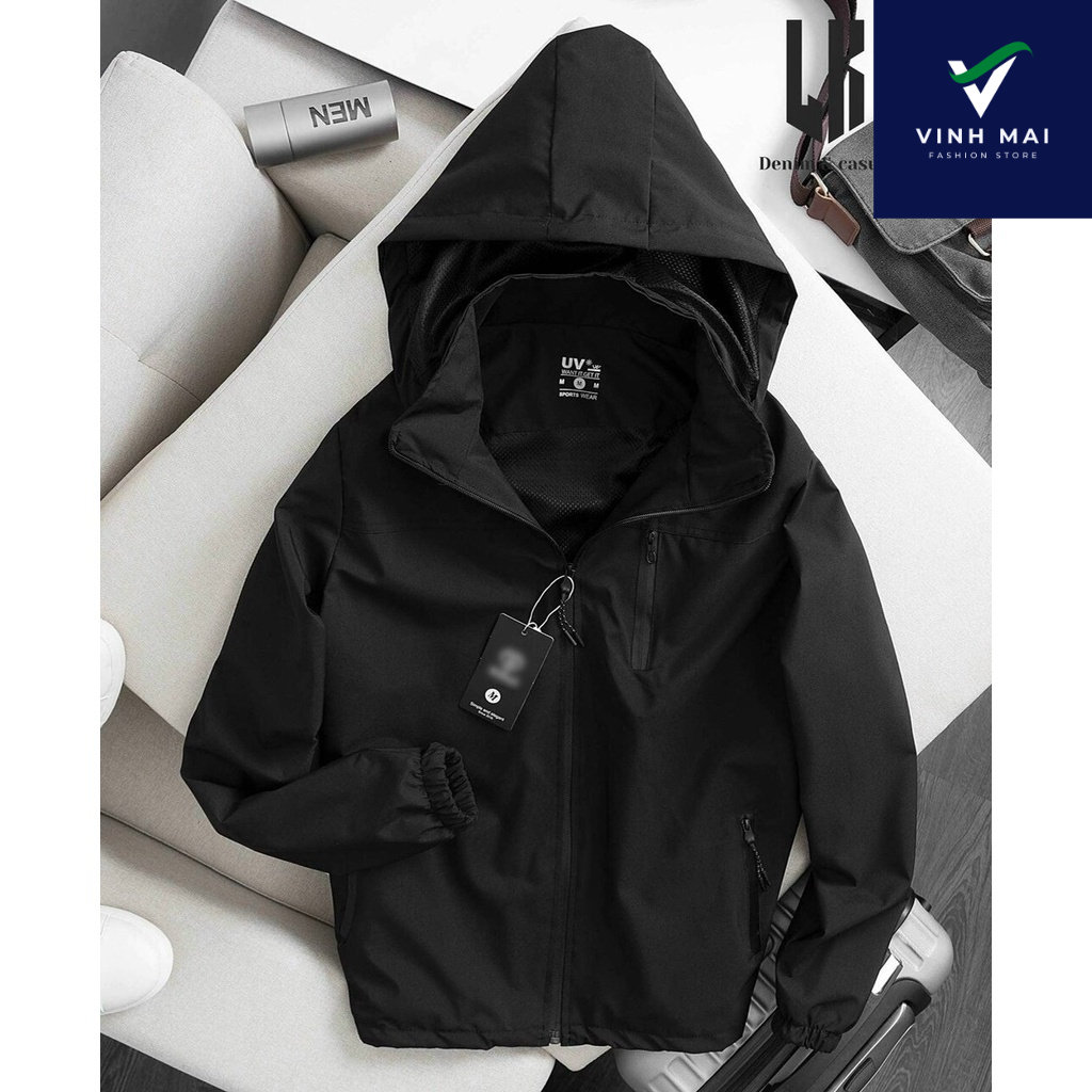 Silver-coated windbreaker for men and women, waterproof and effective against cold wind, 3-zip windbreaker with 2 layers of beautiful quality mesh lining to keep warm Jacket