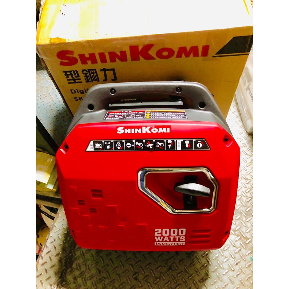 附手開發票SHINKOMI型鋼力SK-DI2000I 靜音變頻式2000W 靜音型發電機 商品圖片 2