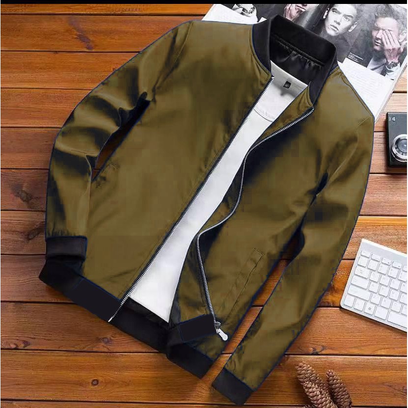 Myron Fashion Korean Style Bomber Jacket unisex casual menswear womenswear coats occasions