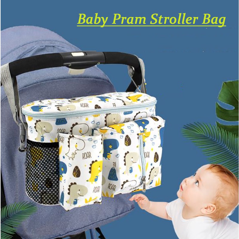 ?Baby Stroller Organiser Bag?Pram Hanging Organizer Storage Bag