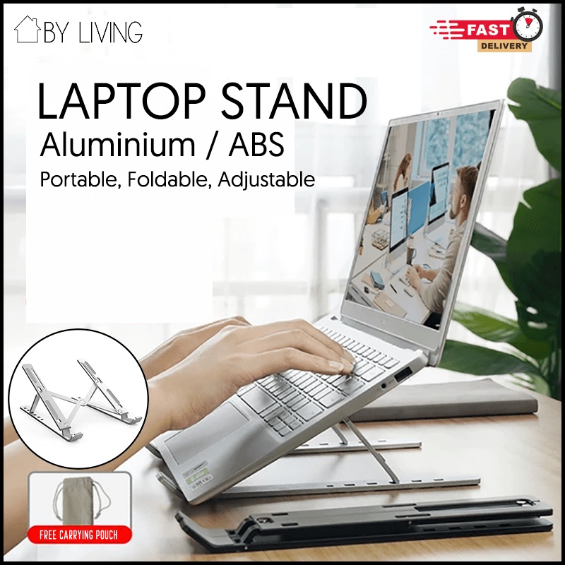 Laptop Stand Portable Aluminium / ABS Adjustable Height