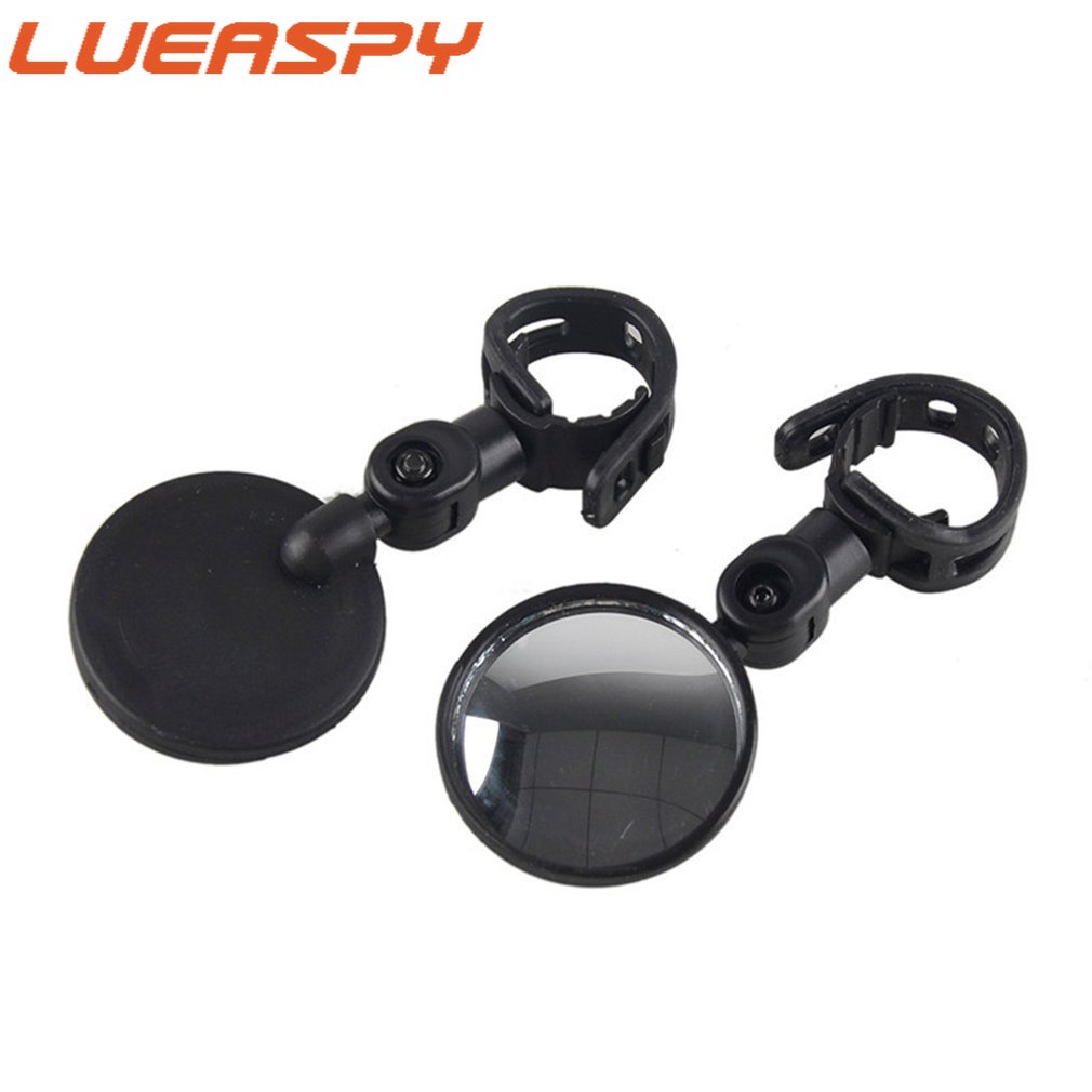 Universal Wide Angle Adjustable Convex Rearview Mirror For Bicycle Handlebar