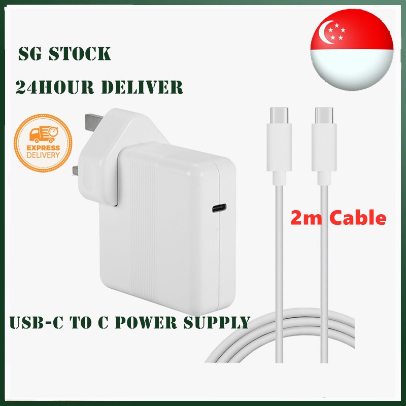 【SG Stock】87W 61W 30W USB C Charger Power Adapter Type C Laptop Charger and Charge Cable For Computer
