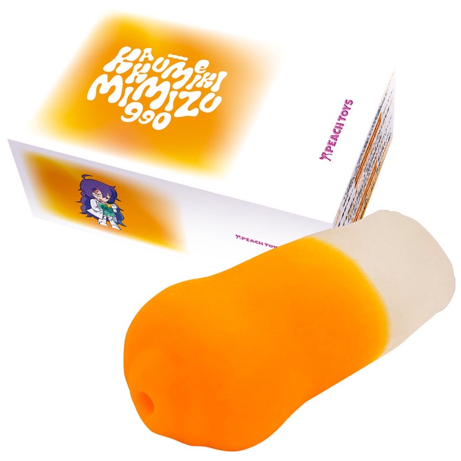 日本Peach Toys 名器革命 KAKU-MEIKI MIMIZU990 夾吸自慰器 男用自慰套 日本原裝進口