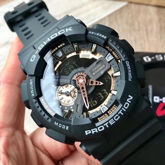 Men's GA110 [Automatic Lighting] Men's Fashion Trend Sports Waterproof Watch with Multiple Color Choices