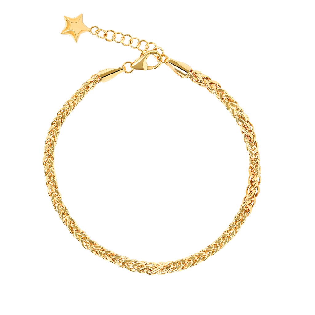 Citigems 916 Gold Star Bracelet