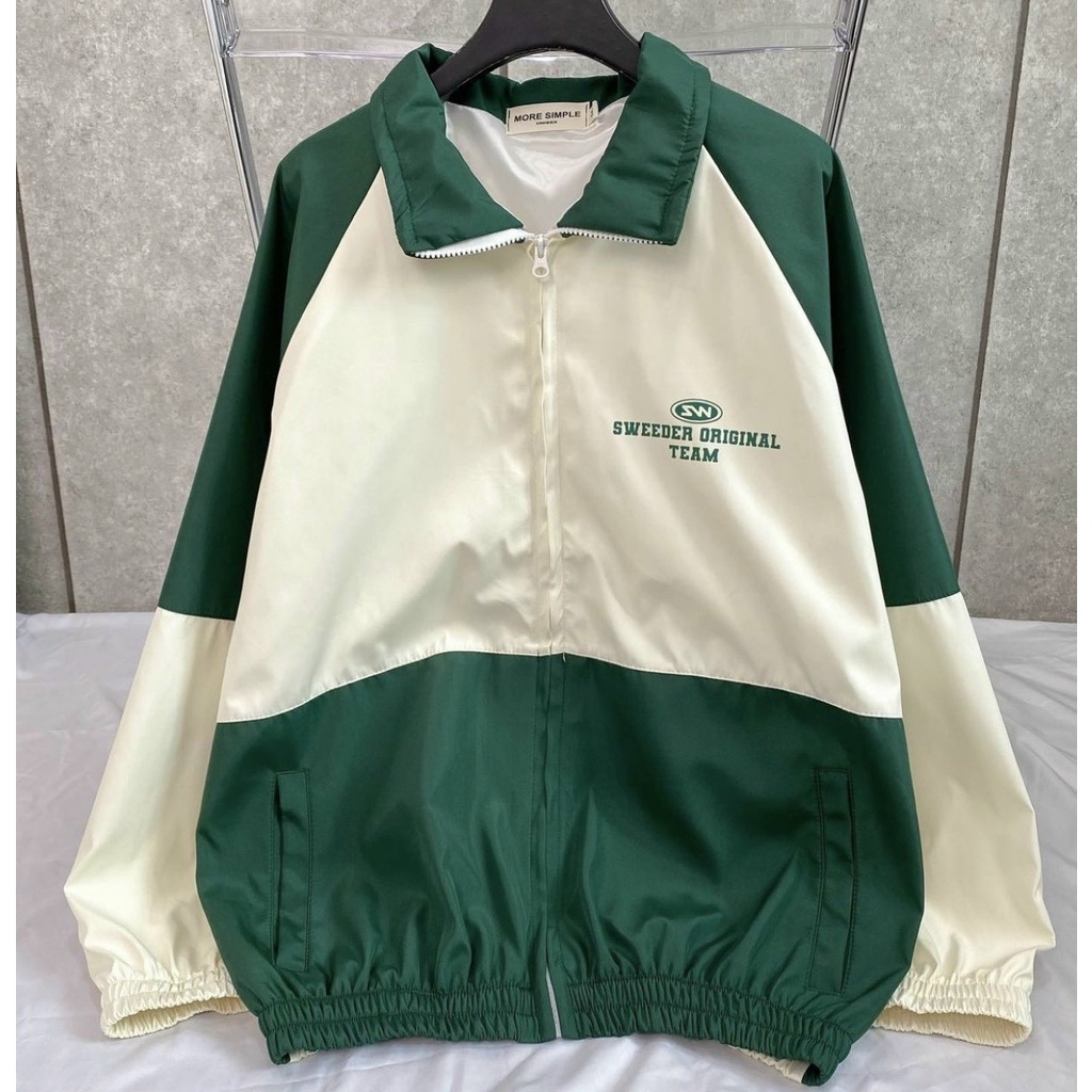 Jacket Jacket with letters ORGINAL TEAM wide form umbrella 2 layers for unisex