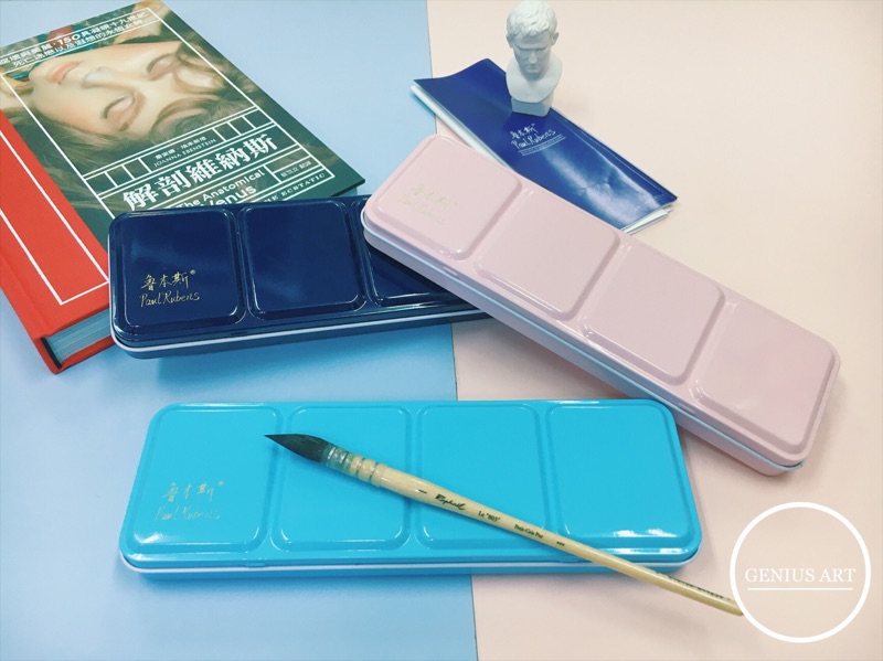 魯本斯馬卡龍水彩細節圖