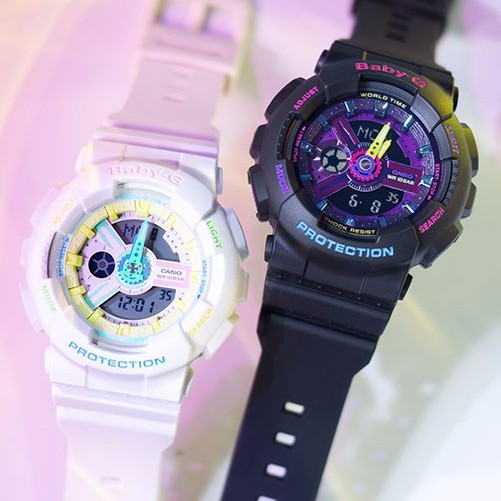 GA Baby-G BA110 Orange Wrist Watch Women Sport Watches