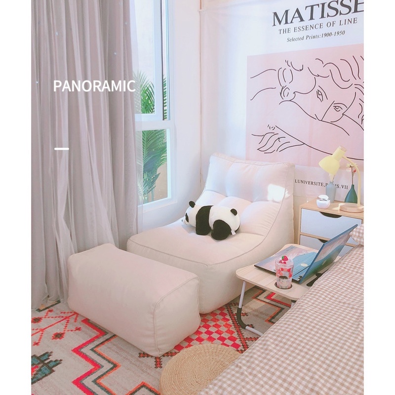 IkunHao Lazy Sofa / Floor Chair / Cushion / Floor Sofa / Small Sofa Tatami Rental House Ins Style Bedroom Balcony