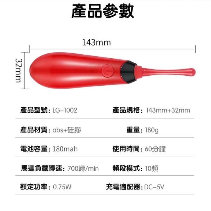 Luoge 羅格 熱火G點 10頻爆發式舌舔震動器 情趣 按摩棒 震動棒 跳蛋 自慰 diy 潮吹 高潮 10頻舌舔震動
