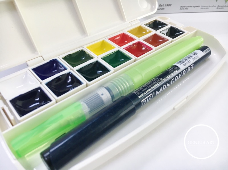 吳竹透明水彩寫生盒產品圖2