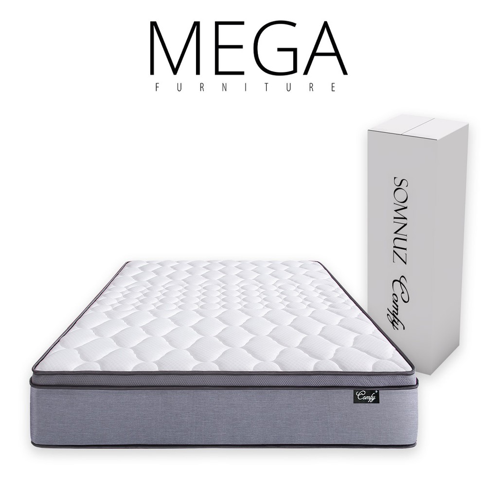 Somnuz Comfy 10 Inch Pocketed Spring Mattress