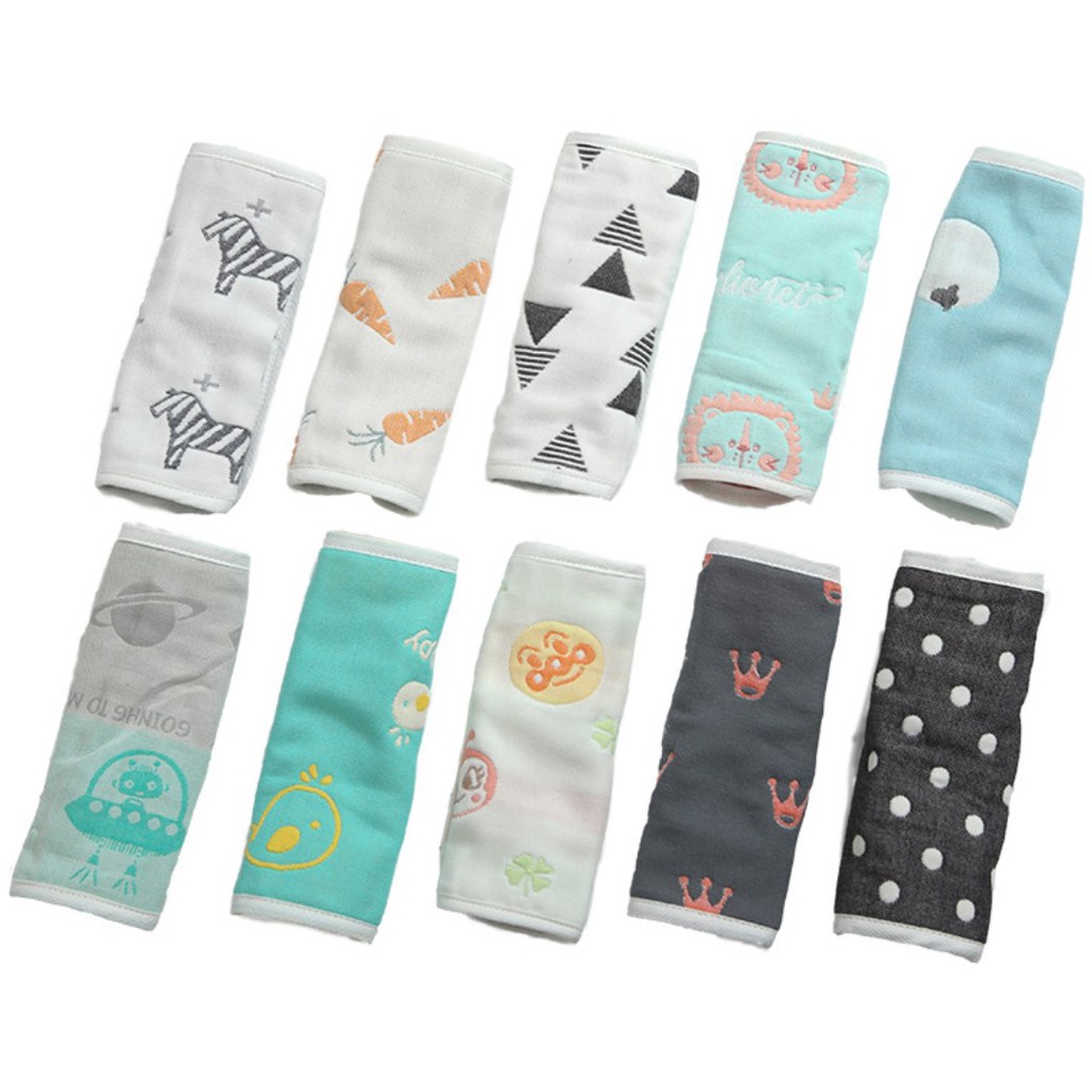 (1 Pair) Baby Drool Pads (Reversible) Infant Teething Pads Baby Carrier Teething Pads Baby Drool Pad