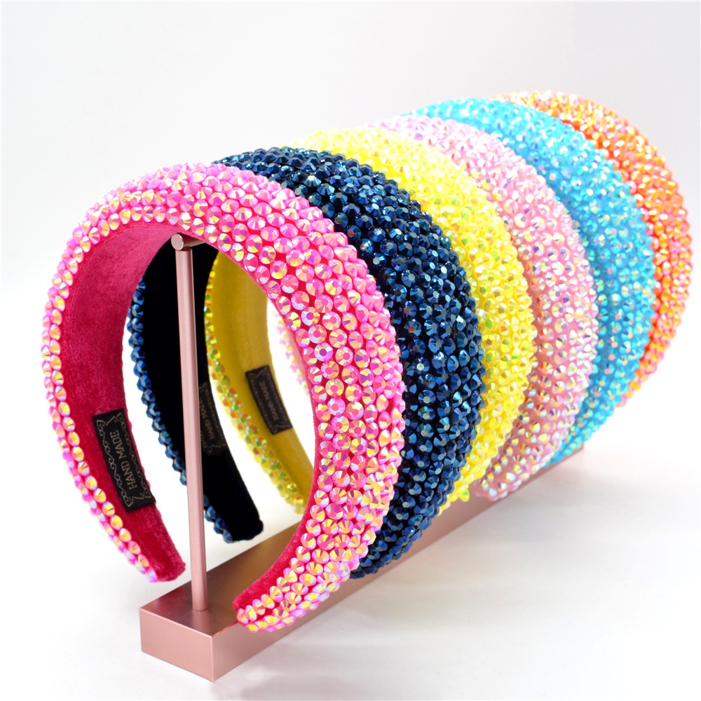 Luxury Crystal Headband For Women Sparkly Rhinestone Hair Accessory_voghion.com