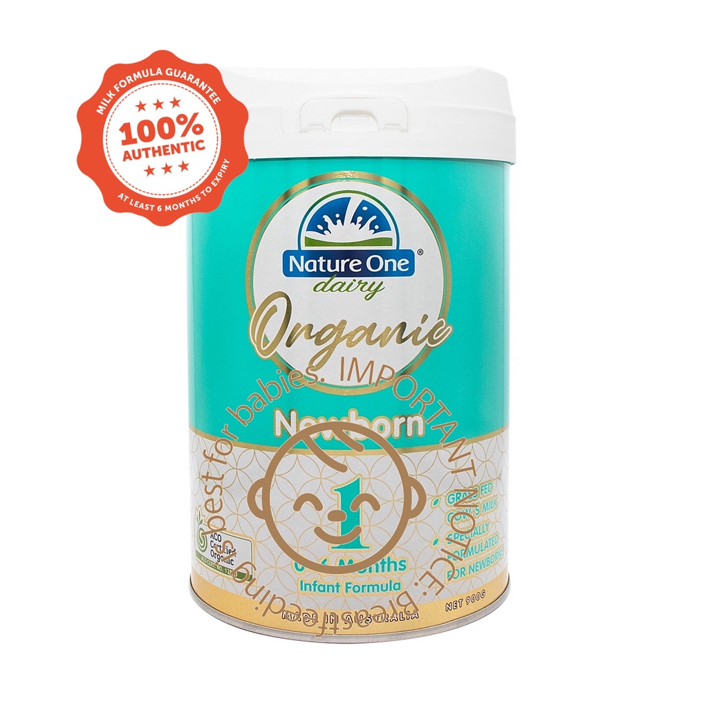 Nature One Dairy Organic Infant Newborn Formula Step 1 900g