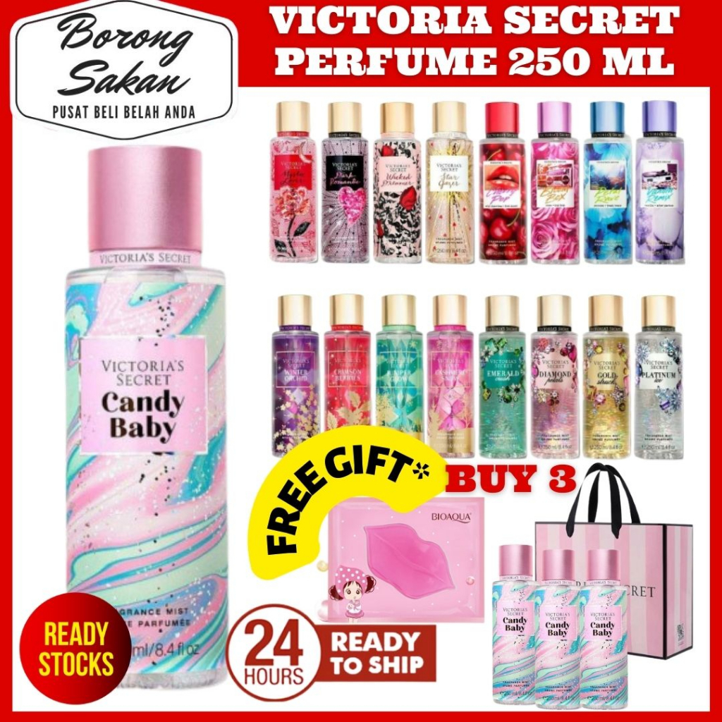 Victora's Secret VS- 250ML Body Mist Perfume Fragrances Victora Secret Candy Baby