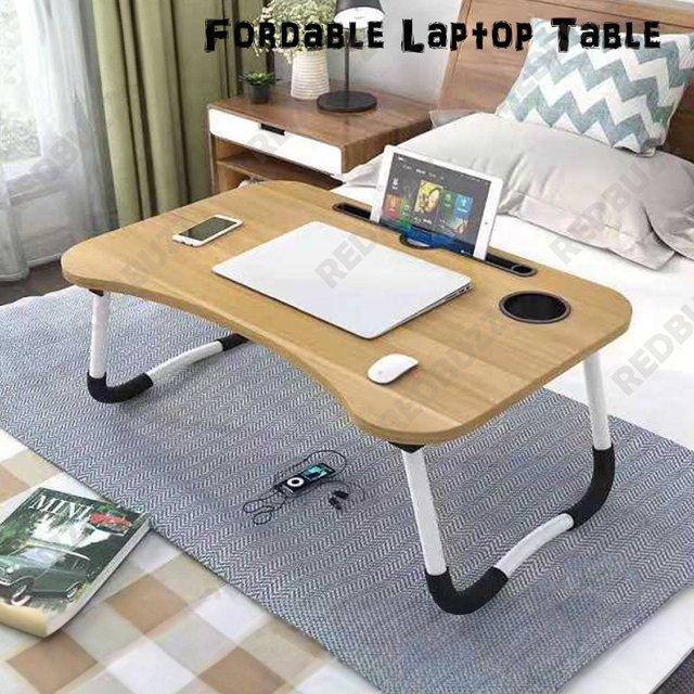 [Shopee Choice]Foldable Laptop Table Bed Table Notebook Table Portable Computer Desk Mini Table