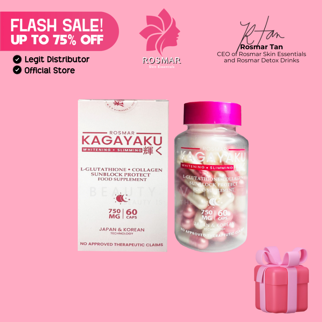 Original 100 Authentic Rosmar Kagayaku Capsule Whitening and 