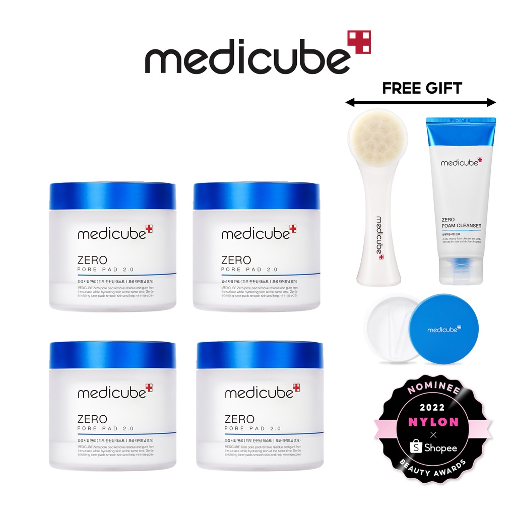 [medicube Official] Zero Pore Pad 2.0 4-pack Set