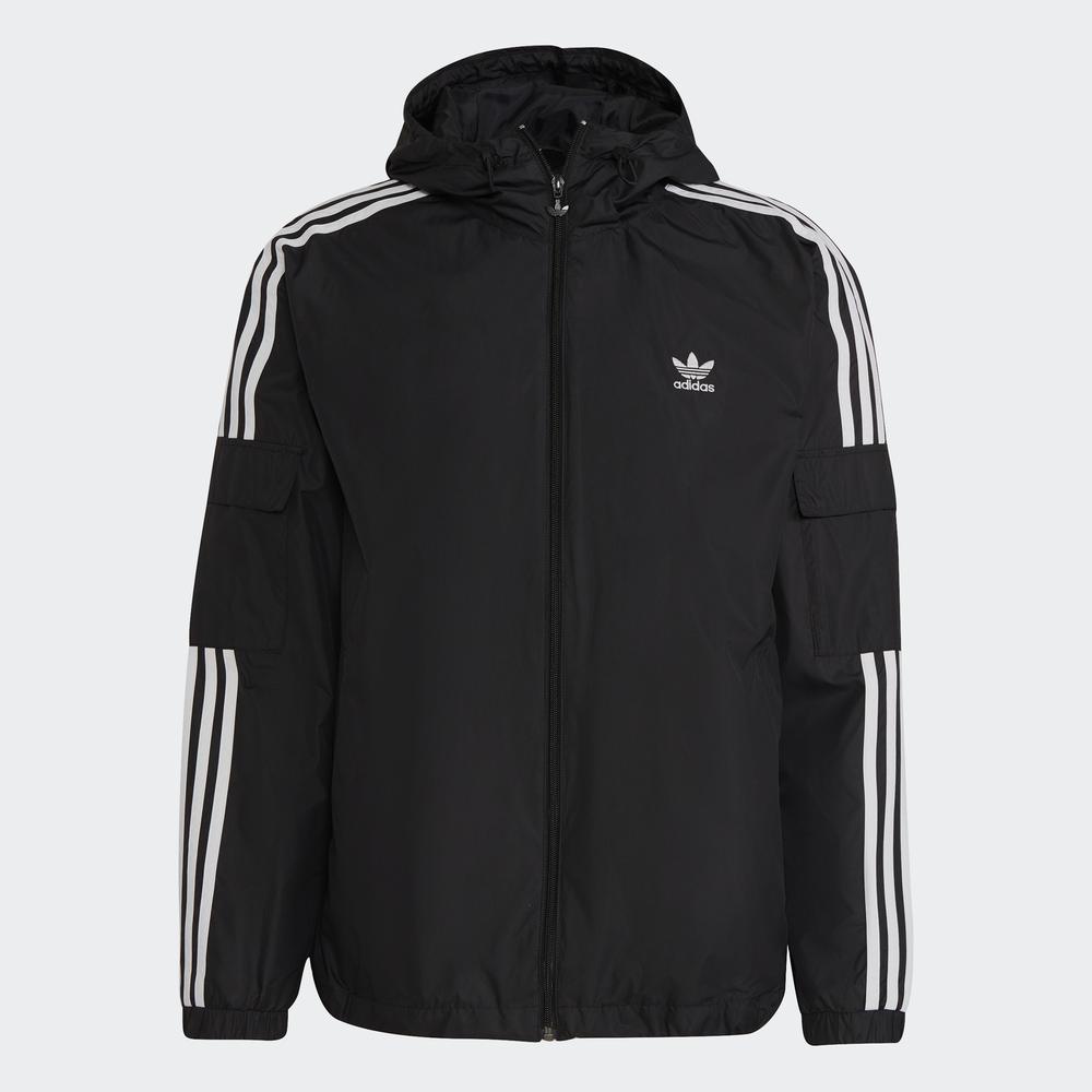 adidas ORIGINALS Adicolor Classics 3-Stripes Windbreaker Men Black