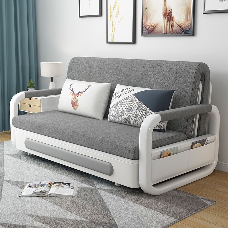 Sofa Bed Folding Multi-functional Living Room Dual-use Sitting And Lying Storage Latex Sofa