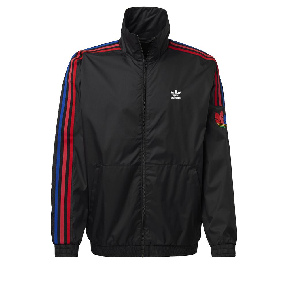 adidas ORIGINALS 3D Trefoil 3-Stripes Track Top Men Black GE0841