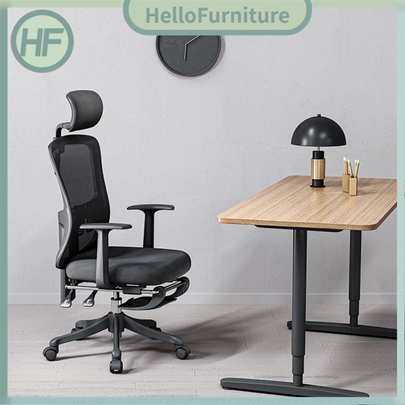 HELLOfurniture Computer Chair Ergonomic Chair Computer Chair Household Comfortable Bench Office Chair Lounge Chair and Lift Chair 9M35 1ZX7