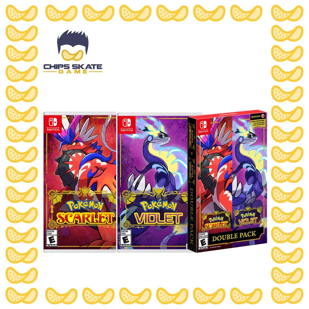 Nintendo Switch Pokemon Scarlet / Violet / Double Pack