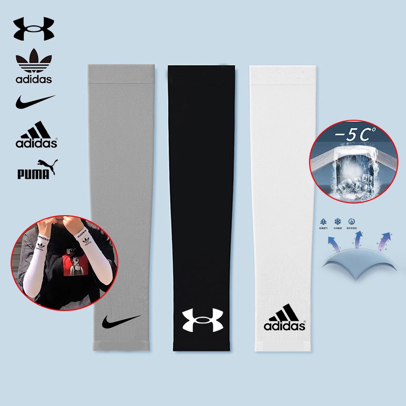 ? Handsock Ice Cooling 2 Pcs/Set  Arm Socks Outdoors Arm Sleeve Thin Sunscreen Sleeves UV Protection -5℃ 1 Pair Handsocks