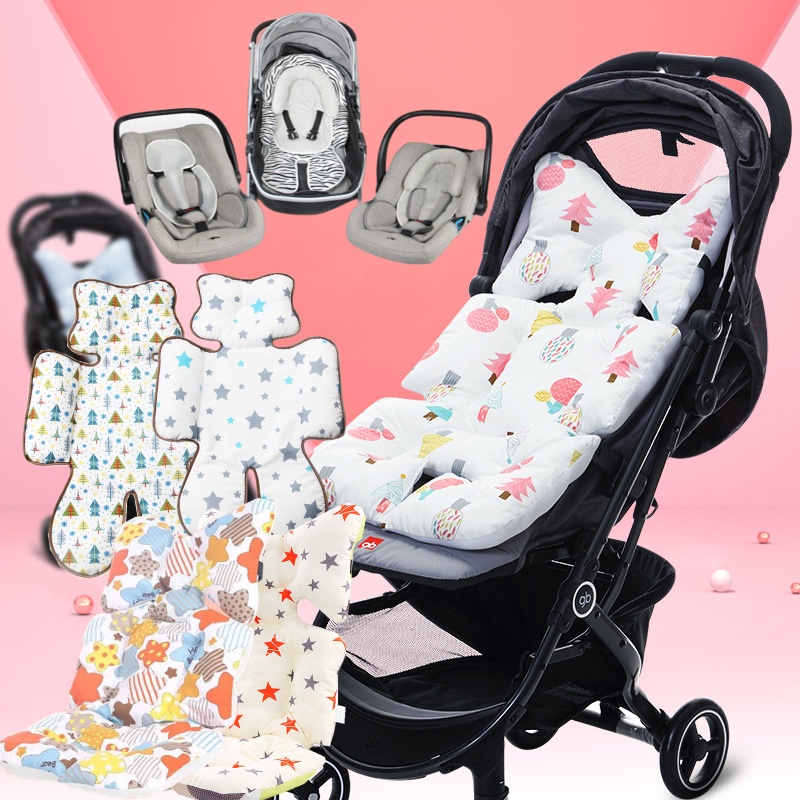 Baby Stroller Cushion Car Safety Seat Pad Pushchair Cushion General Soft Thicken Highchair Seat Pad