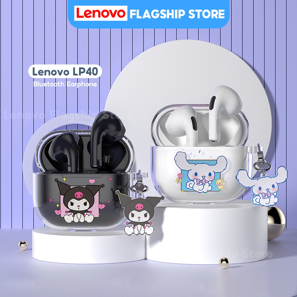 Lenovo LP40 Bluetooth Earphone Cute lovely Wireless Earbuds with Microphone