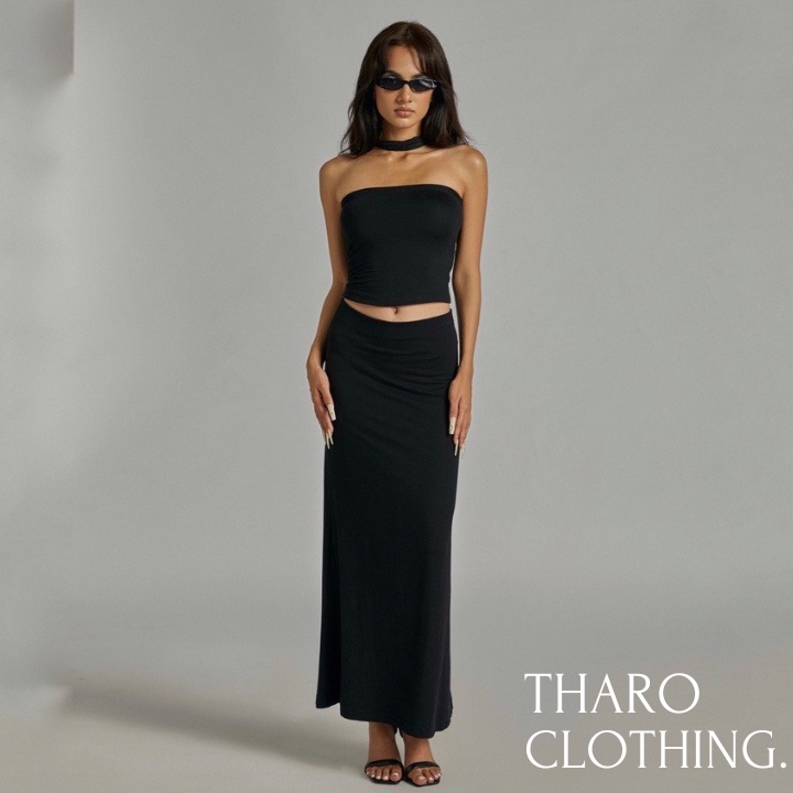 Long Skirts, Smooth Elastic - Tharo Clothing [VAY000008]