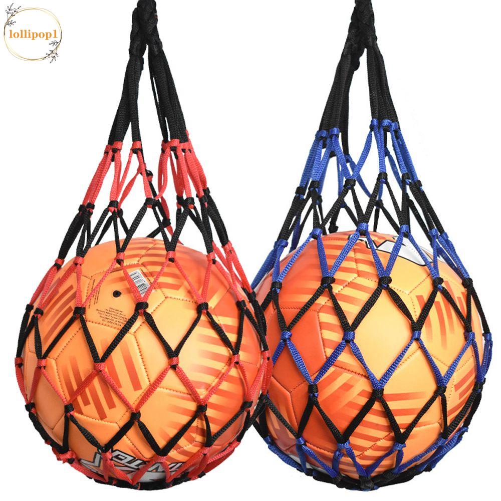 LOLLIPOP1 Basketball Carry Bag Ball Net Bag Durable Accessories Mesh Bag Basketball Cover Sporting Goods Ball Storage Bag
