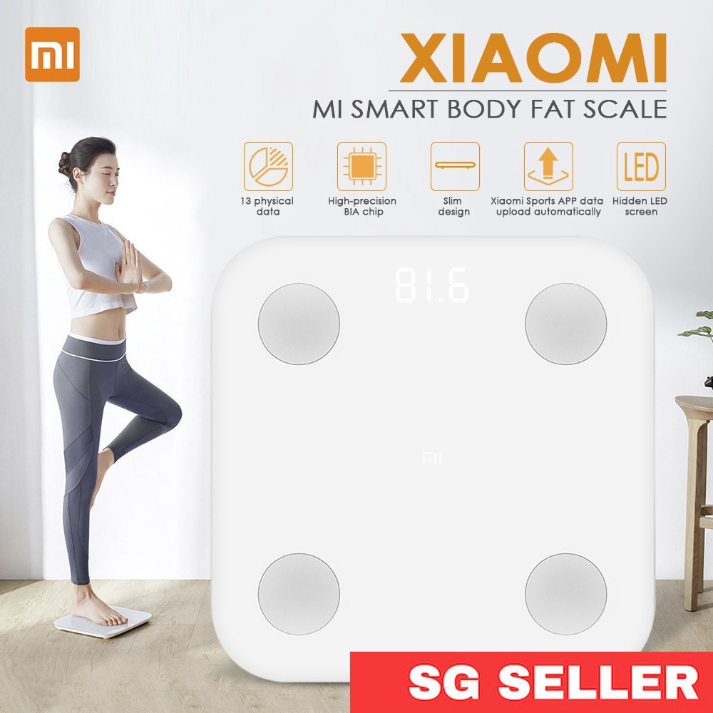 Xiaomi 2023 Latest Version Mi Body Composition Scale 2 Weighing Fat Weight Weigh Scale V2 Christmas Xmas Gift Gifts