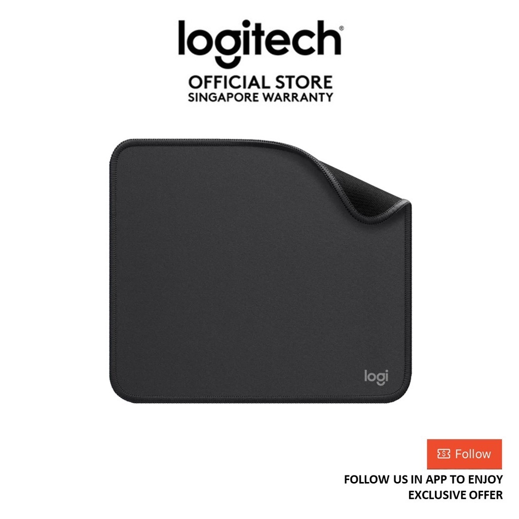 Logitech Mouse Pad Studio Series, Soft, Smooth, Anti-Slip, spill-proof coating, Pairs With Logitech Devices  - EBL