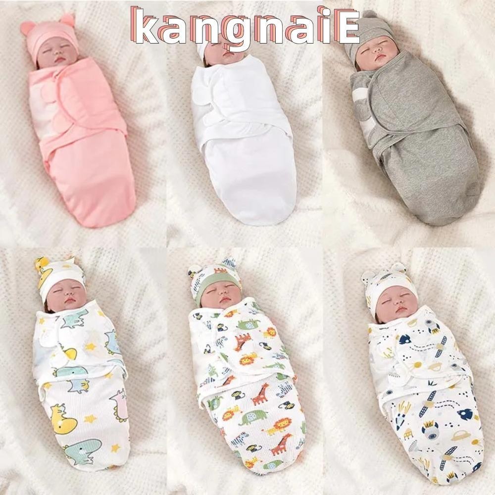 KANGNAI Newborn Sleeping Bag, Anti-kick Soft Baby Swaddle Wrap, Hot Sale Cotton Adjustable Warm Newborn Wrap Unisex Infant