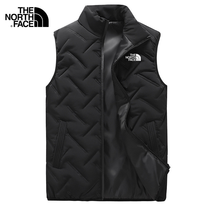 The-North-Face Men's Autumn/Winter Down Vest Loose Fashion Thickened Tank Top