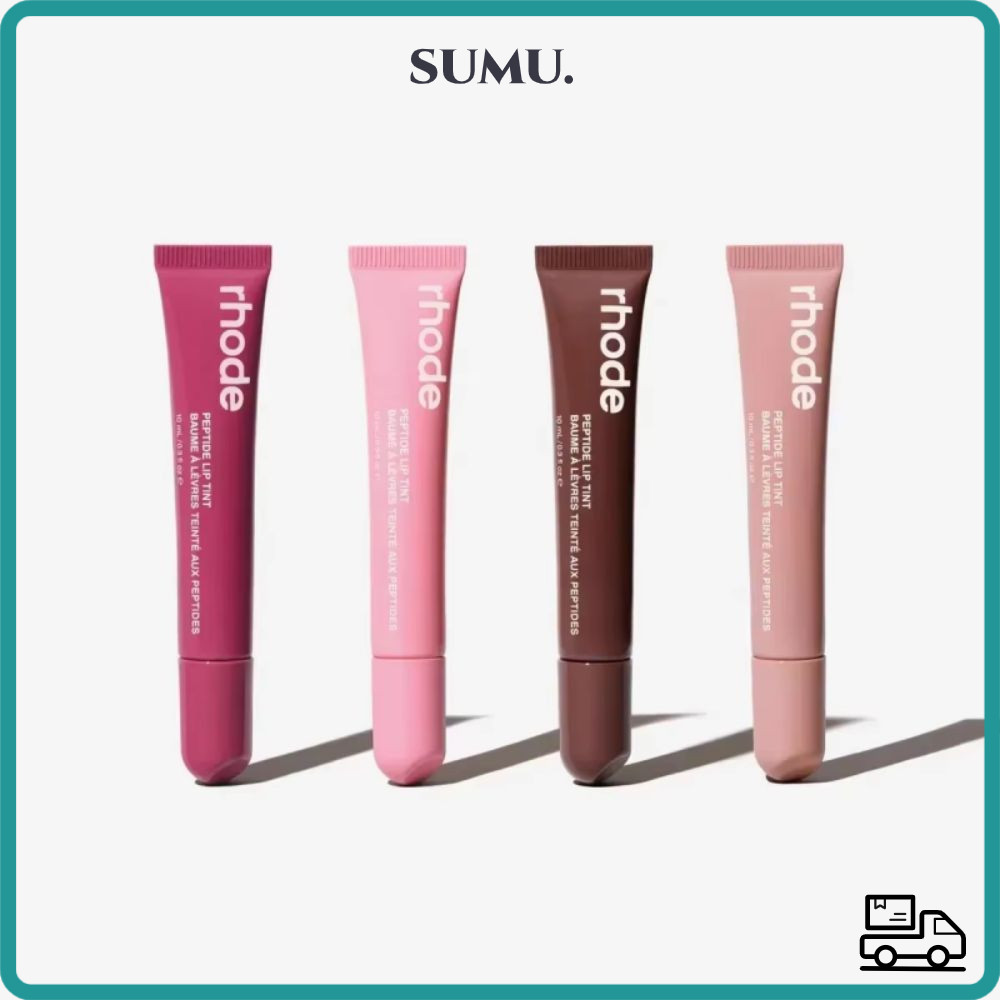 SUMU Lip Gloss, Shiny Rhode Lipstick, Tinted Hydrating Moisturizing Liquid  Lip Glaze