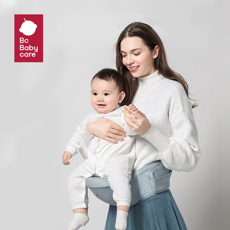 Bc Babycare Baby Waist Stool Hip Seat Baby Carrier Carrier with Buckle Pocket Front Carrier for Baby Newborns Toddlers & Children 0-36 Month 20KG