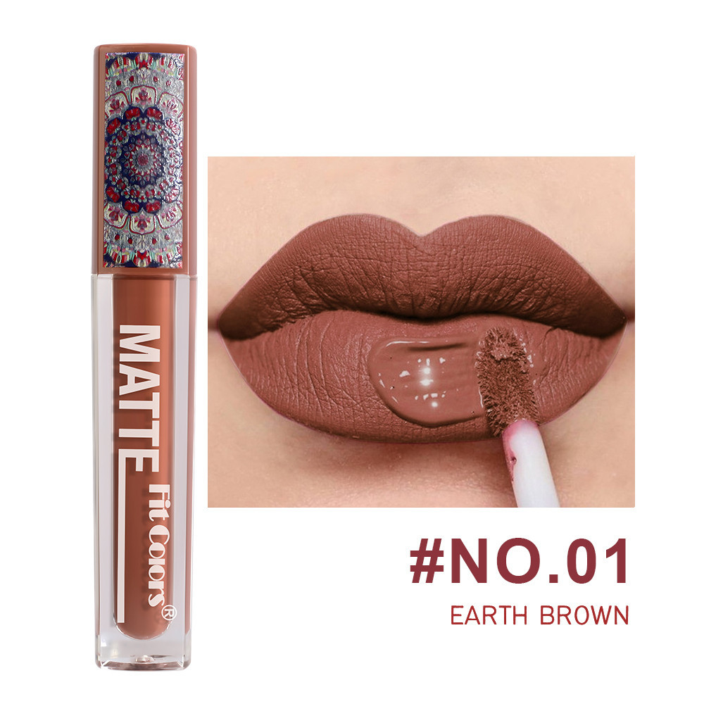 6 Colors Matte Liquid Lip Tint Quick Dry Waterproof Liquid Matte Lipstick Long LastingLipstick Fashion Makeup L1181
