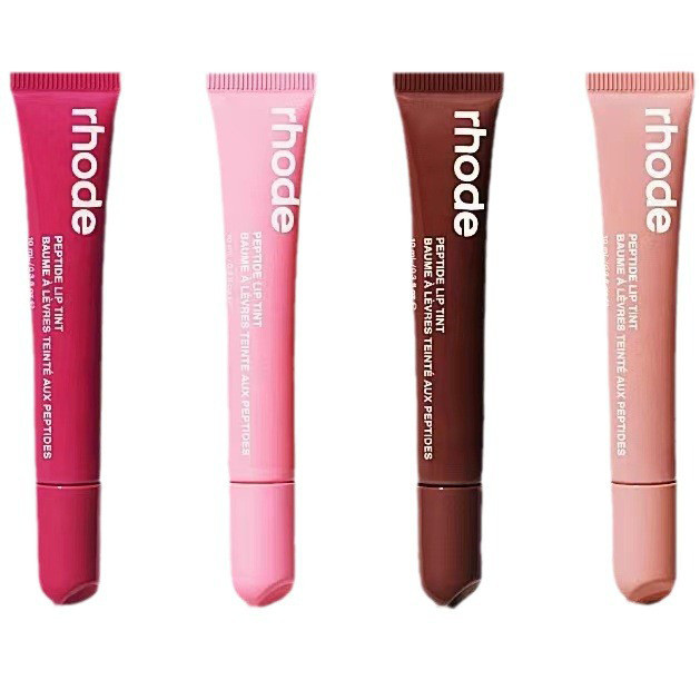 New Rhode Lip Gloss Lipstick Lip Moisturizing Colored Lip Balm ribbon/toast Watermelon 唇彩 唇釉 10ml